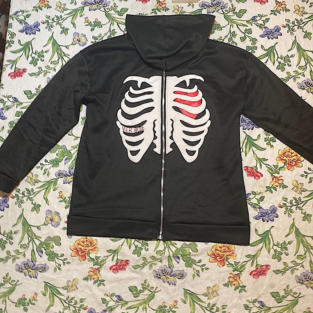 Zip Up Hoodie / Y2K style